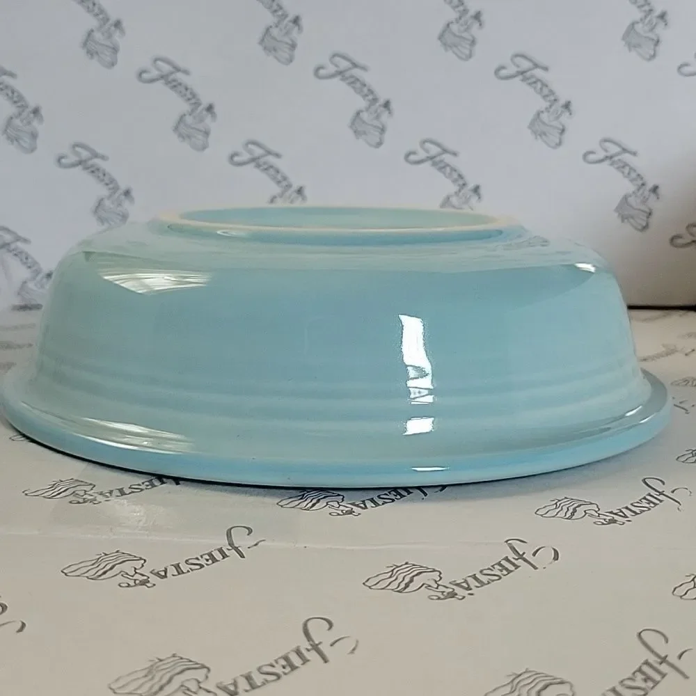 Fiestaware FIESTA CLASSIC RIM CEREAL Bowl CERAMIC DISH 19 OZ Sky Blue